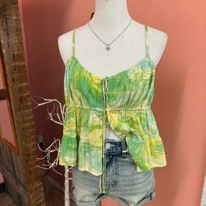 NWT! American Eagle Outfitters Tie Front Tank